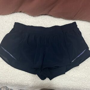 lululemon athletica Women's Black Athletic Shorts